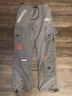 Gray Cargo Pants